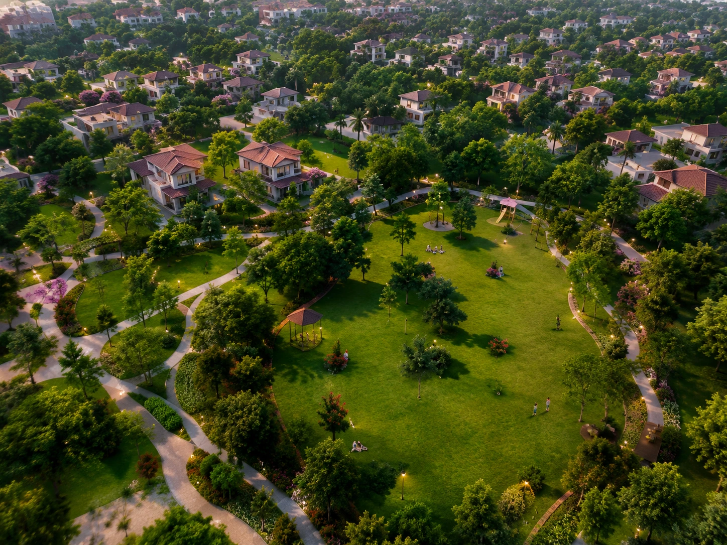 Open green spaces