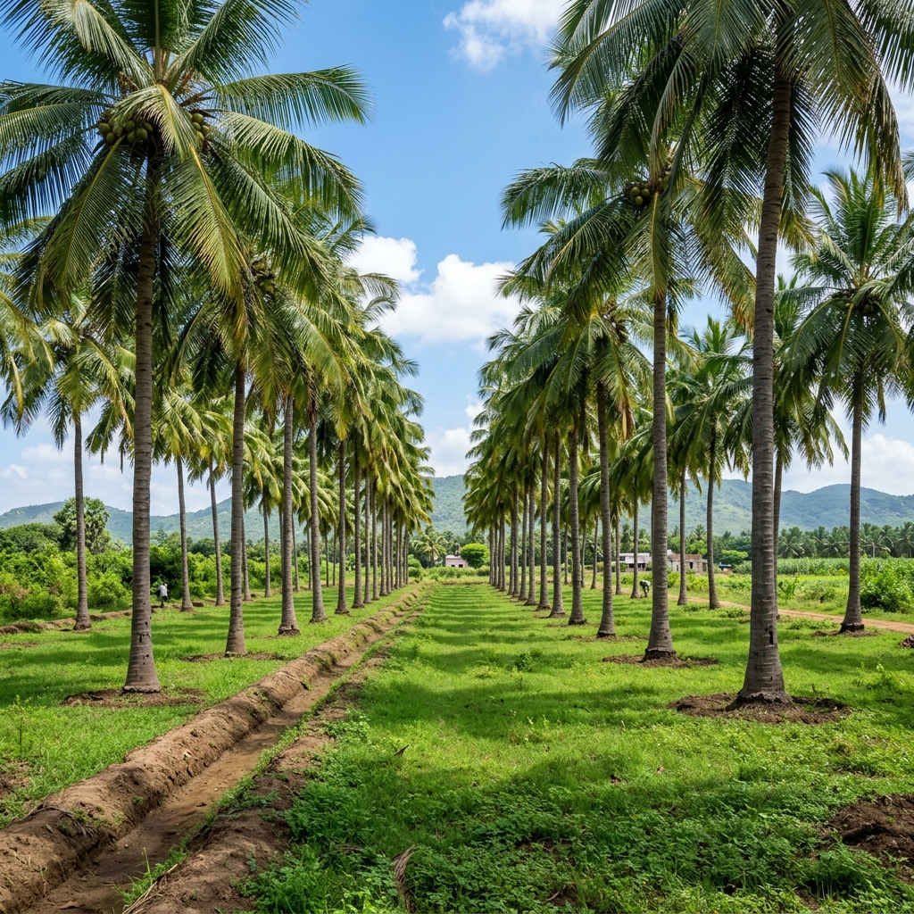 Coconut farms managed by Goed